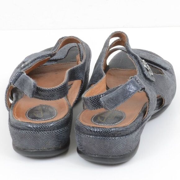 Clarks Artisan Blue Leather Strappy Sandal Women's 11 - Picture 5 of 6